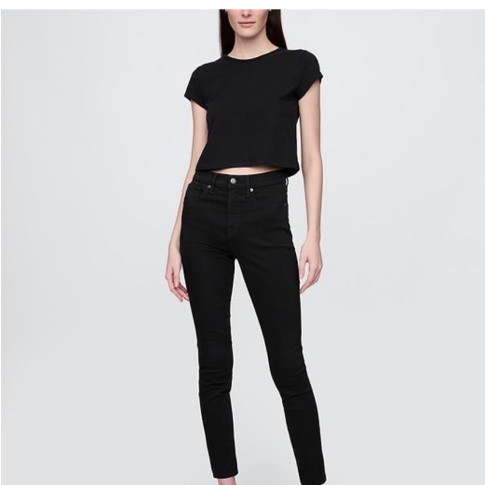 Gap High Rise True Skinny Jeans, Size 32L